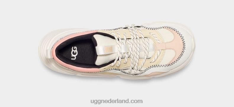 vrouwen wit multi UGG calle veter leer 686ZP856