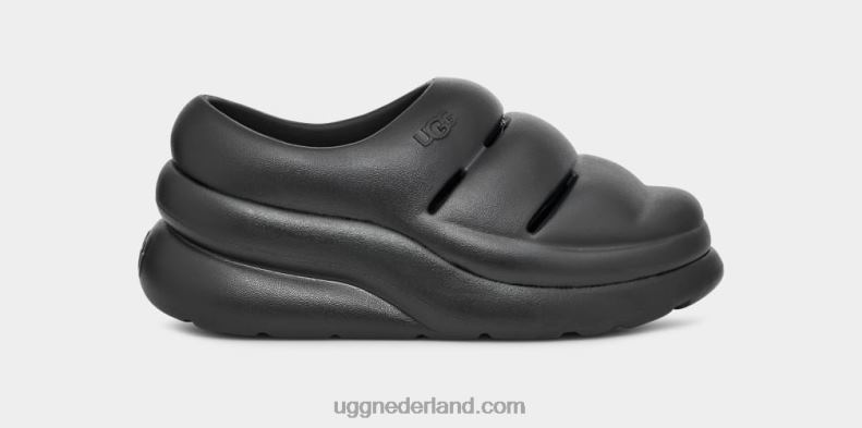 vrouwen zwart UGG sport ja klomp 686ZP2119
