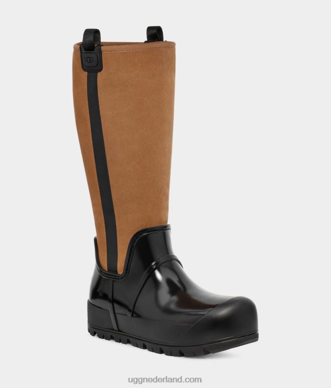 vrouwen kastanje UGG regenwolk lang suède 686ZP2045