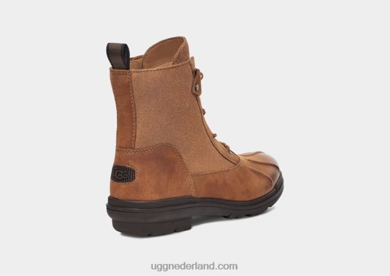 vrouwen kastanje leer UGG hapsburgse eend 686ZP584