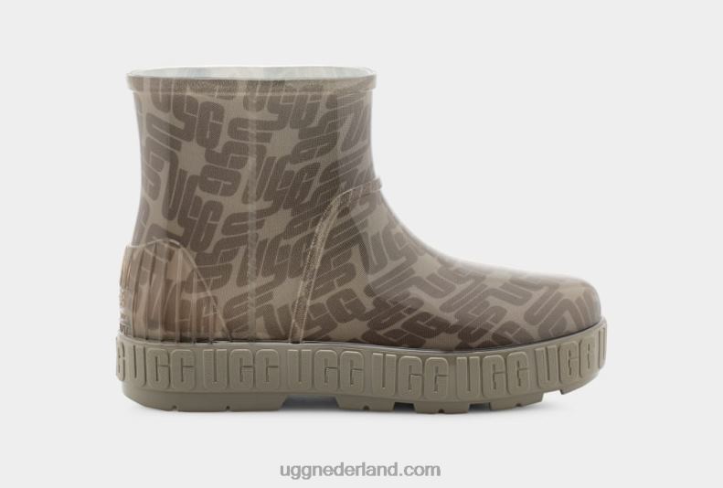 vrouwen mosgroen UGG drizlita grafisch monogram 686ZP2121