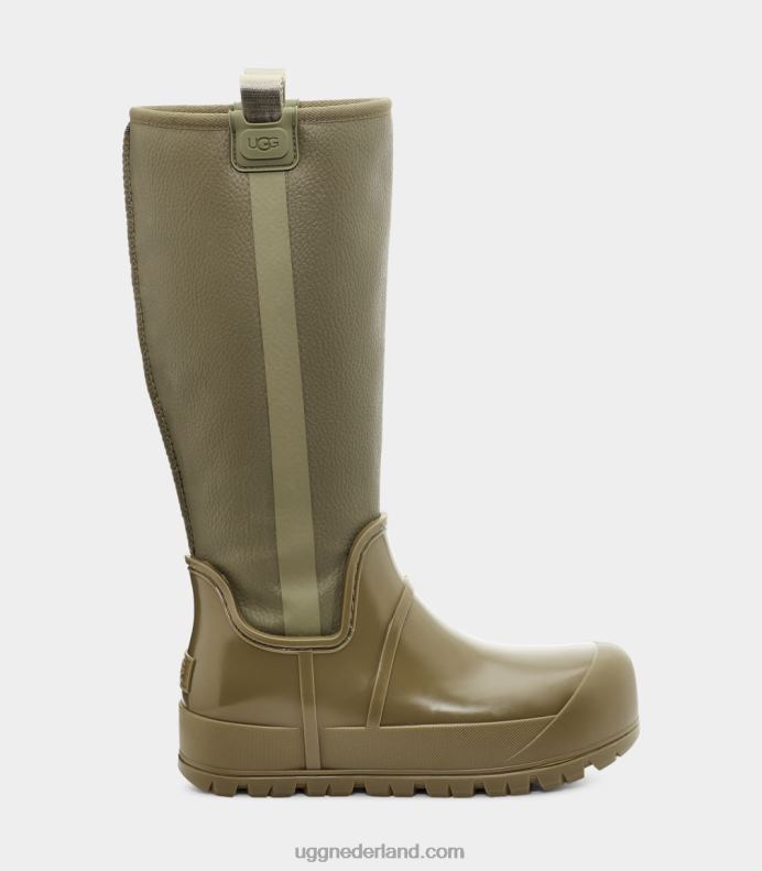 vrouwen verbrande olijf UGG regenwolk hoog 686ZP668