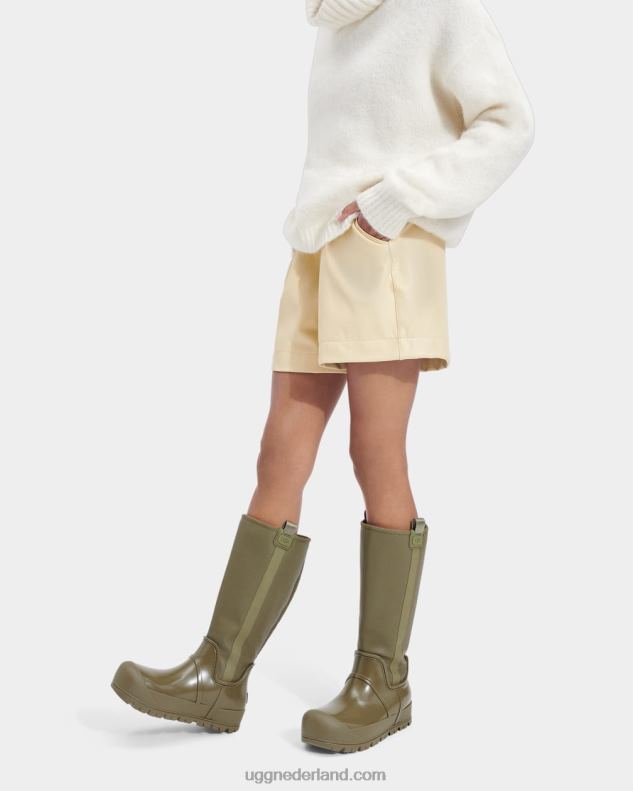 vrouwen verbrande olijf UGG regenwolk hoog 686ZP668