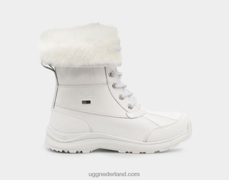 vrouwen wit UGG adirondack laars iii patent 686ZP590