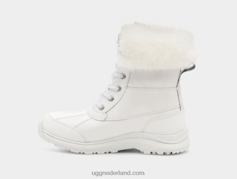 vrouwen wit UGG adirondack laars iii patent 686ZP590