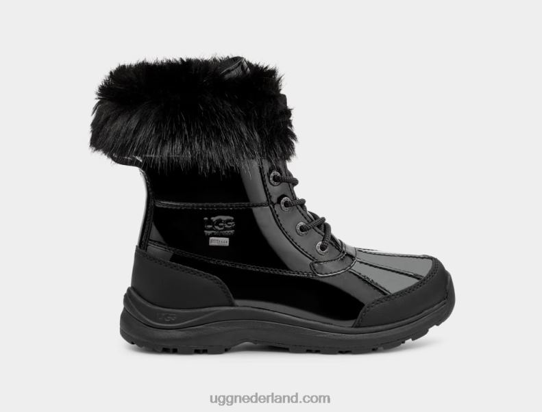 vrouwen zwart UGG adirondack laars iii patent 686ZP591
