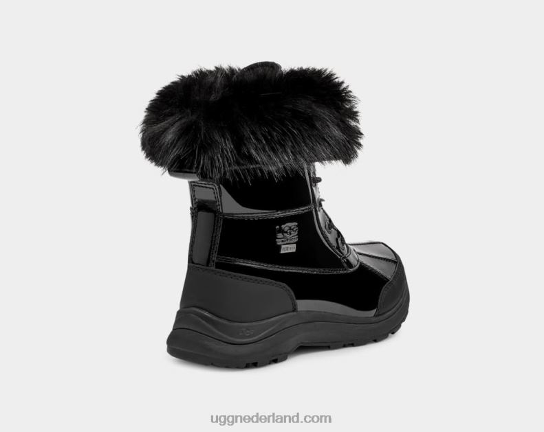 vrouwen zwart UGG adirondack laars iii patent 686ZP591