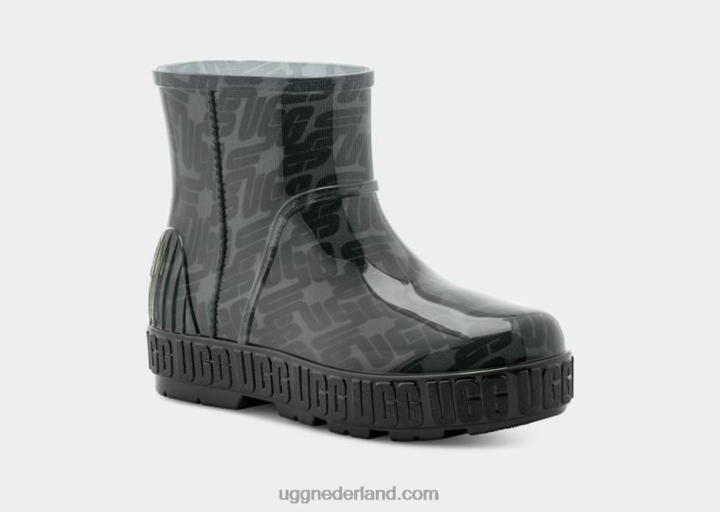 vrouwen zwart UGG drizlita grafisch monogram 686ZP2120