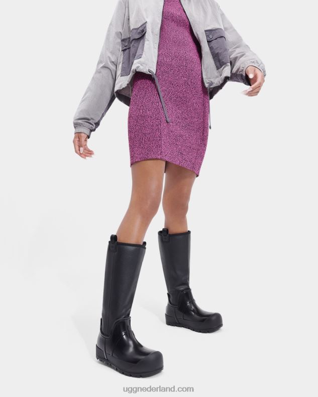 vrouwen zwart UGG regenwolk hoog 686ZP667